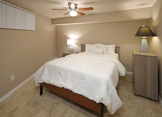 Model Suite Updated 2nd Bedroom - Stonebridge Waterfront in Flats District Cleveland OH