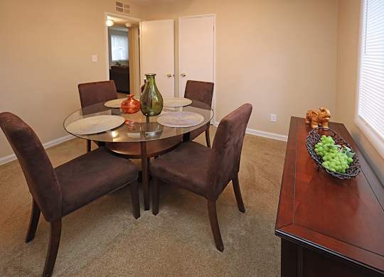 Model Suite Bedroom at Morgan Park Apartments in Euclid OH