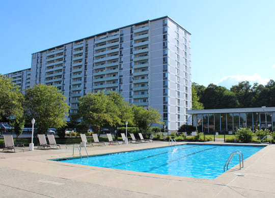 Outdoor Pool at Gates Mills Place, Mayfield Heights, OH, 44124