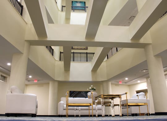 Residential Atrium at Residences at Halle