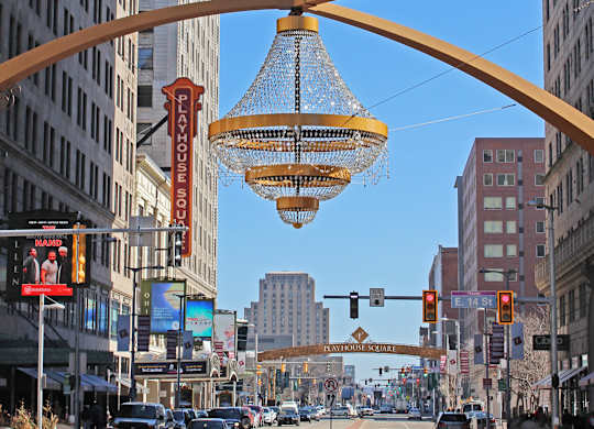 Playhouse Square in Downtown Cleveland, OH