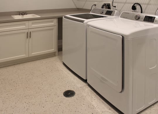 Spacious Laundry Room at Residences at Halle, Ohio