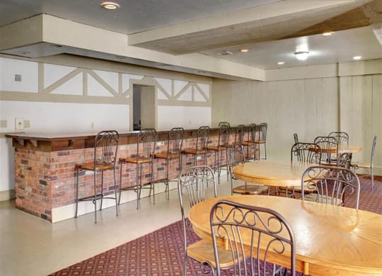 Chairs and table at Harbor Crest, Euclid, OH, 44123