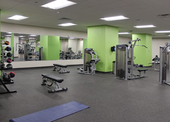 World-Class Fitness Center at Residences at Halle, Ohio