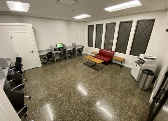 Business Center at Residences at Leader, Cleveland, 44114