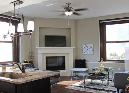 Hard Surface Flooring in All Suites at Residences at Leader, Cleveland, OH