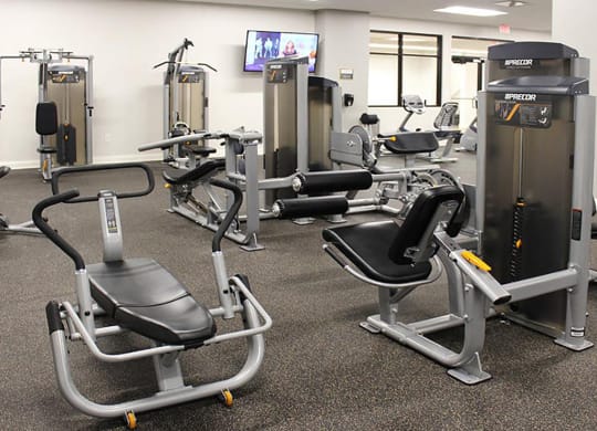 Building Amenities - Fitness Center at Residences at Leader, Ohio