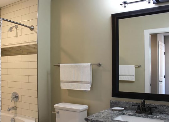 Style 09 Model - 2 Bedroom 2 Bathroom - Bathroom 2 at Residences at Leader, Cleveland