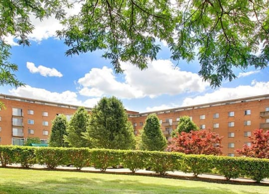 Building Exterior at Oliver House Apartments in Shaker Heights, OH