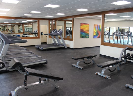 Fitness Center With Weight Room at Reserve Square, Cleveland, OH