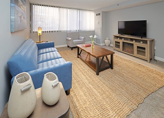 Living Room at Reserve Square, Cleveland Ohio
