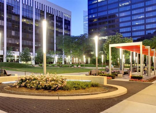 Perk Park Across the Street from Reserve Square Cleveland, OH 44114