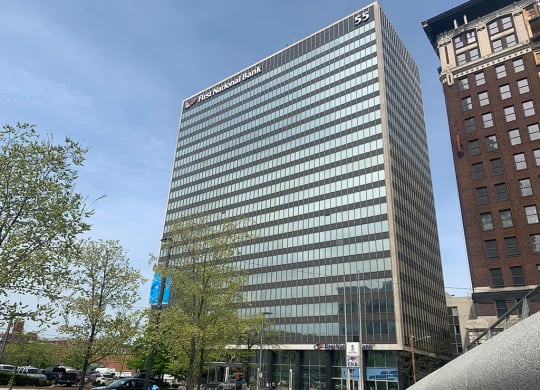 Building Exterior at Residences at 55, Cleveland, OH, 44113