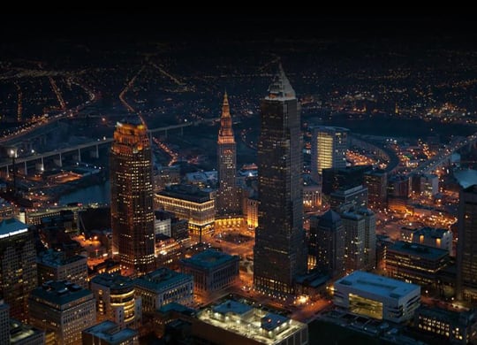 Night  Surrounding View at Residences At 1717, Cleveland, OH, 44114
