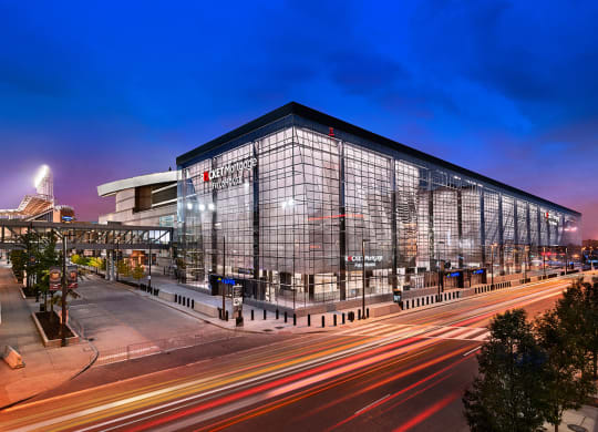 Local Sporting Venues Located Nearby at Reserve Square, Cleveland, OH