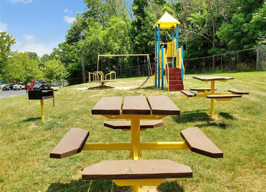 Picnic Area and Playground at Summerwood Commons Apartments in Euclid, OH