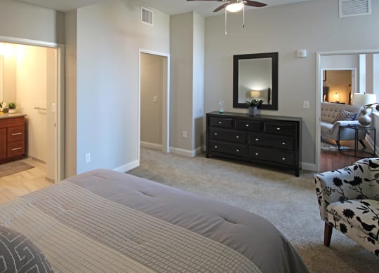Spacious Bedrooms With En Suite Bathrooms at The Terminal Tower Residences Apartments, Ohio, 44113