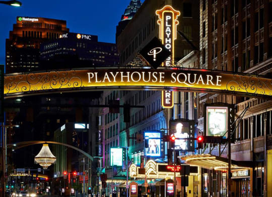 Playhouse Square at The Residences At Hanna Apartments, Cleveland