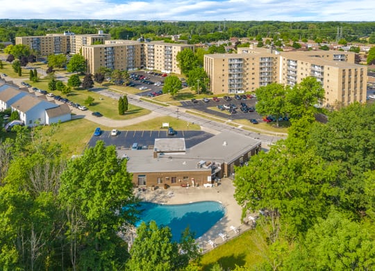 Aerial View at Westbrook Village, Brooklyn, 44144
