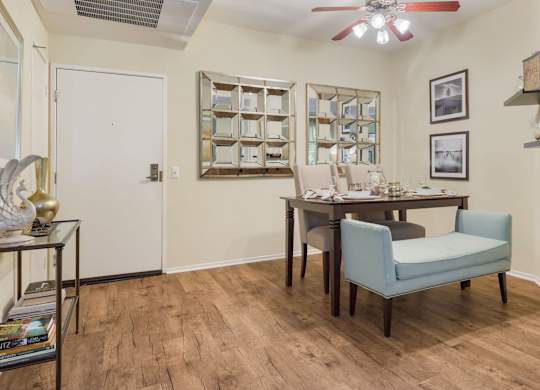 A room with a dining table and chairs.at Norwalk Metropointe, Norwalk, CA 90650  
