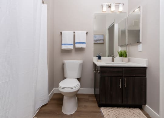 a bathroom with a toilet and a sink