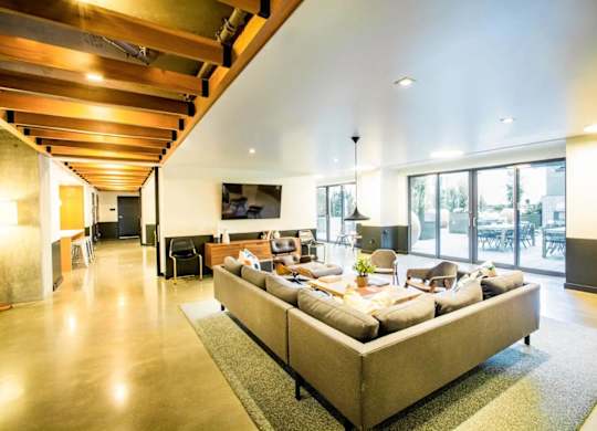 Clubhouse Lounge at The Rise, San Francisco California  