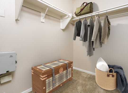 our apartments showcase a utility room for residents