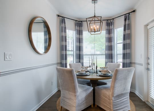 Artistic Finished Dining Area at Silverado, Texas
