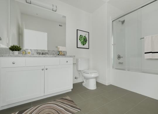 Bathroom With Bathtub at 422 South Lake, Los Angeles  