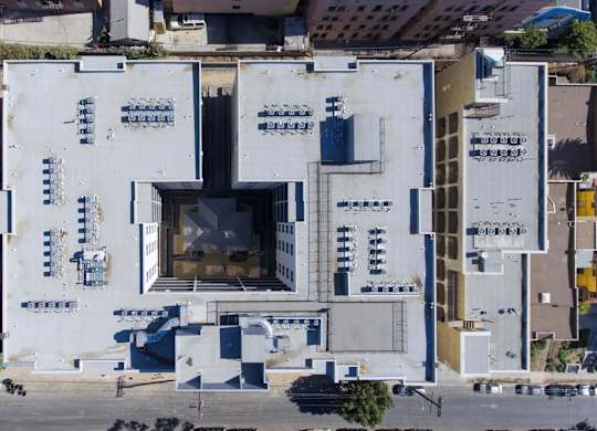 Aerial View at 422 South Lake, California  