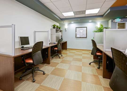 Work Desks at 6940 Sepulveda, Van Nuys California  