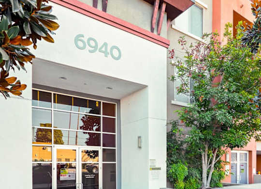 Front Entrance at 6940 Sepulveda, California  