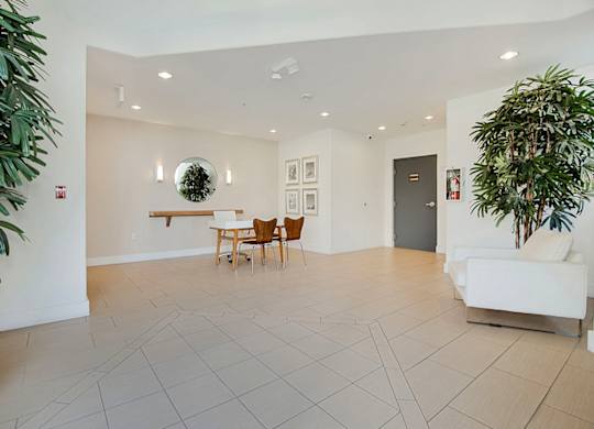 Spacious Lobby at Grand View Towers, Los Angeles, CA 90057  