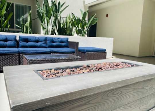Firepit Patio at Plaza Lafayette, California, 90057