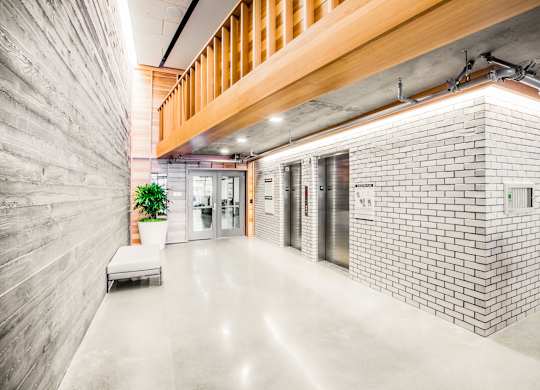 Elevator Access at The Rise, San Francisco California  