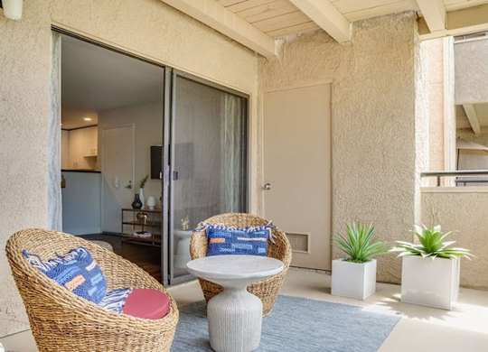 Balcony And Patio at Solterra At Civic Center, California  