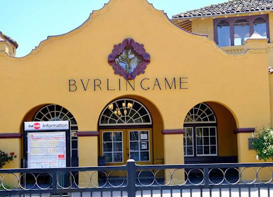 burlingame cal train station at Bayswater Apartments, Burlingame, CA
