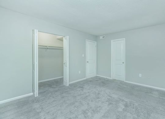 Empty room at Crest at East Cobb Apartments, Marietta