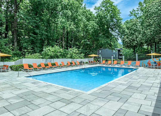 Pool View at Crest at East Cobb Apartments, GA, 30062