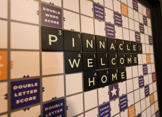 Signage at Pinnacle Apartments, Jacksonville, Florida