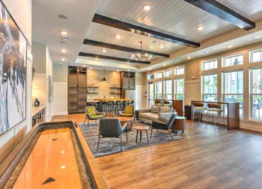 Clubroom Seating Area at Fountainhead, Jacksonville, FL, 32258