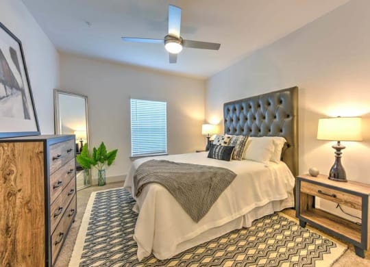 Bedroom with Large Bed at Fountainhead, Jacksonville, FL, 32258