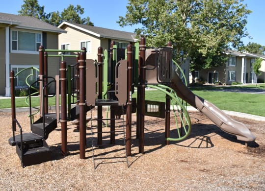 Mutual Housing on the Greenway playground