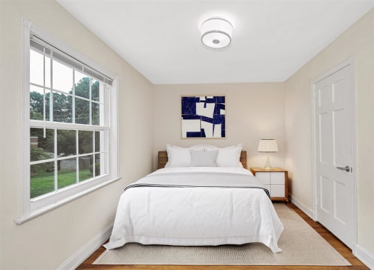 Falkland Chase Apartments in Silver Spring, Maryland Model Bedroom