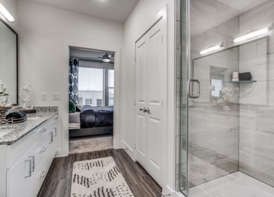 Astra Avery Ranch Bathroom with Walk-In Shower