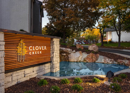 Clover Creek Apartments Exterior Monument Sign