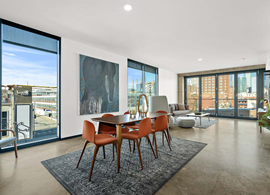 Reverb Dining Room and Living Room