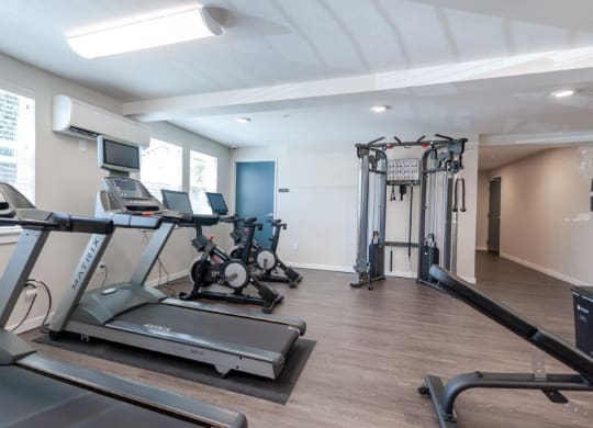 192nd West Lofts Fitness Center with Cardio Machines