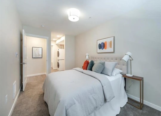192nd West Lofts Model Bedroom