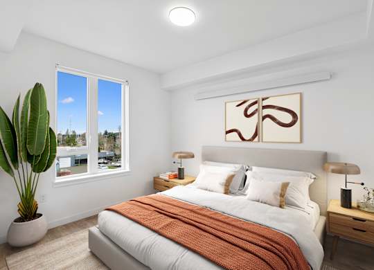 Bedroom at Kinline, Beaverton, OR